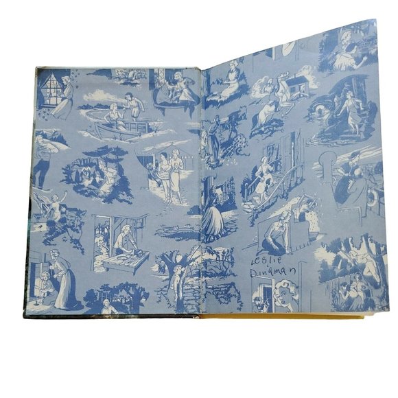 The Clue in the Crumbling Wall, Nancy Drew Carolyn Keene Matte Yellow Orig. Text - Picture 4 of 9